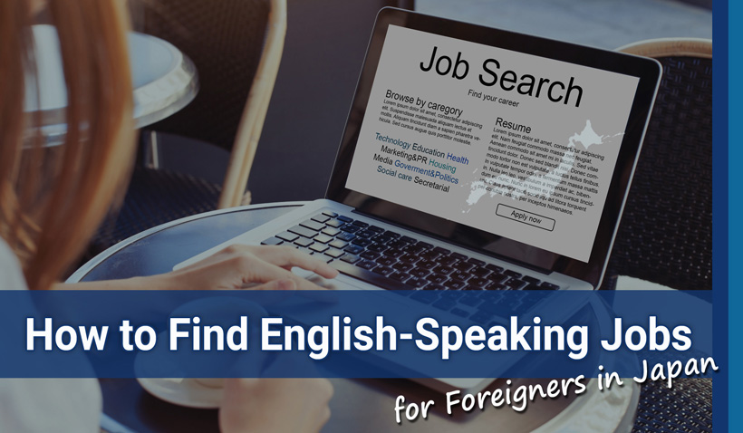 English speaking jobs in tokyo japan