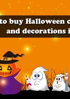 Where to buy Halloween costumes and decorations in Tokyo