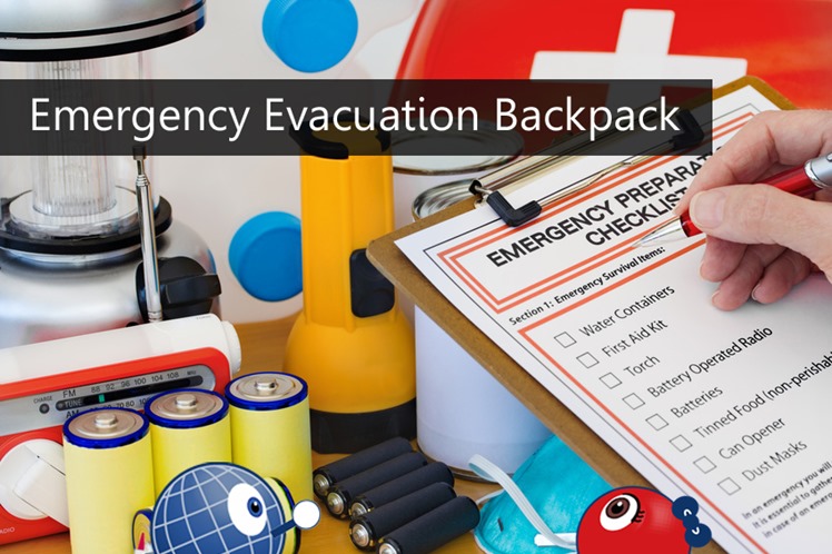 Emergency Evacuation Backpack For Natural Disasters In Japan