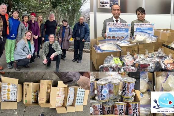 Food Support in March - Deliveries to Impoverished Families in Minato-ku and Homeless Support Organizations