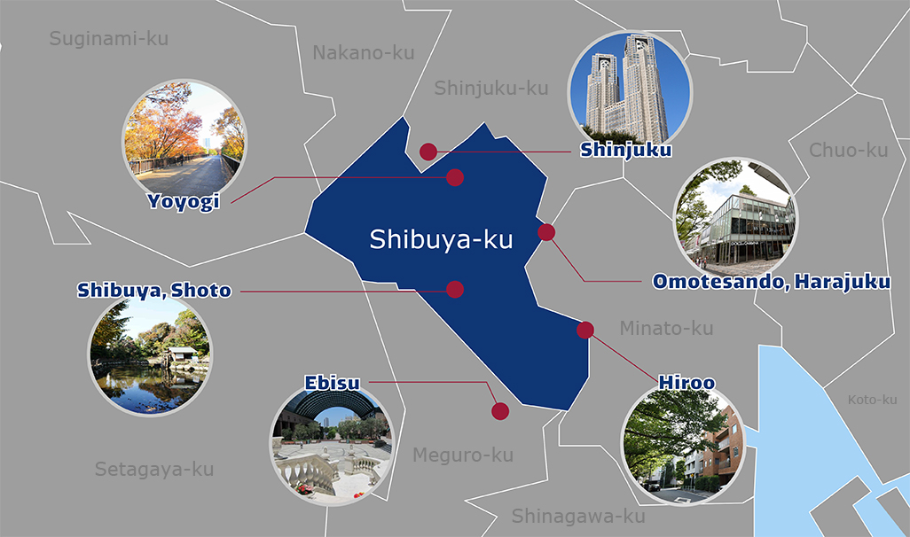 Shibuya Map