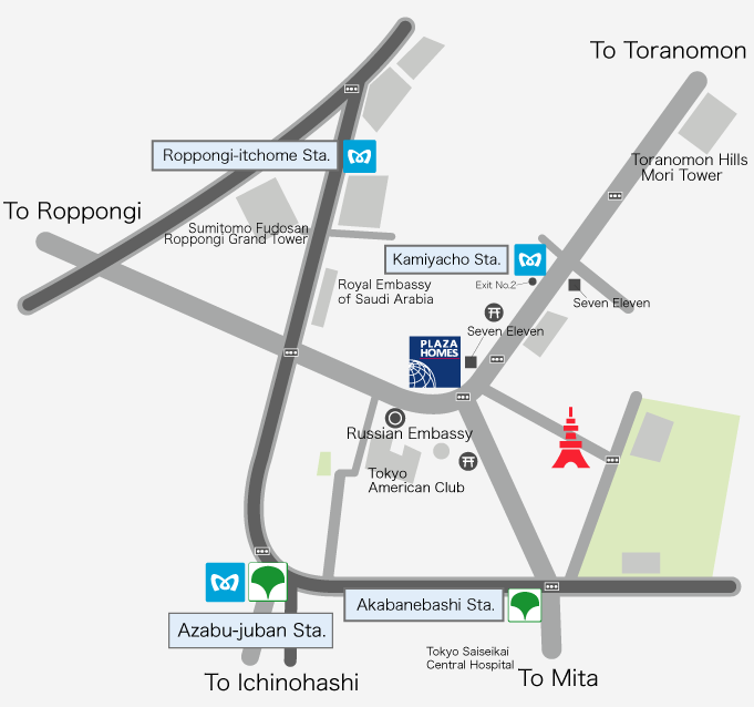 Map of PLAZA HOMES, LTD.